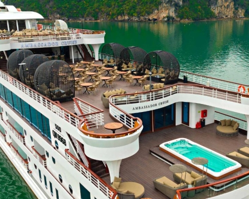 Du thuyền Ambassador 1 ngày