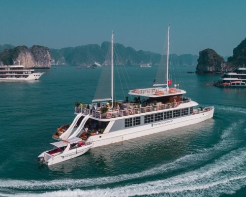 Du thuyền Catamaran 1 ngày